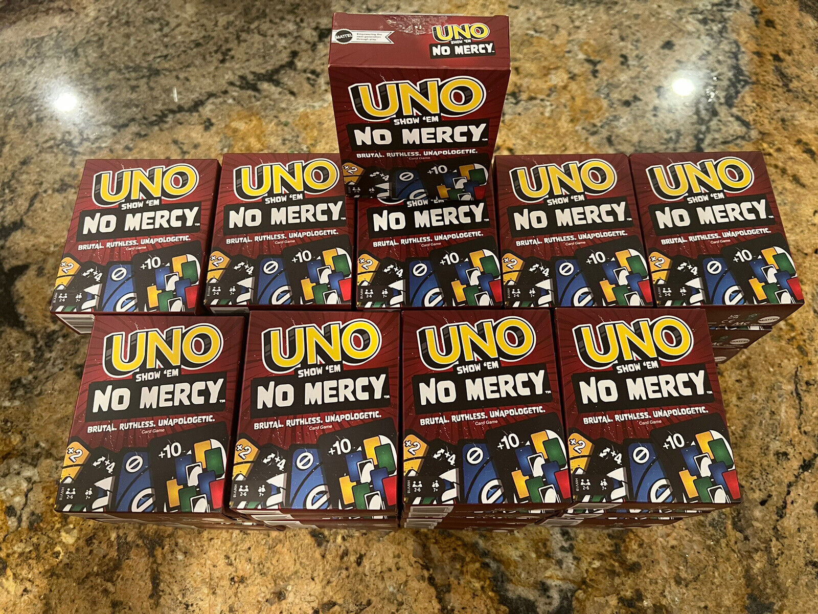 UNO Show Em No Mercy Card Game Brand New And Sealed In Hand Fast Shipping!  194735220809