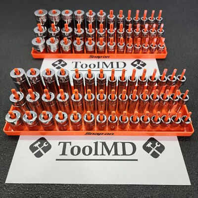 #ad Snap on Tools USA NEW 84 Piece SAE amp; Metric 3 8quot; Dr 6 Point MASTER Socket Sets $2250.00