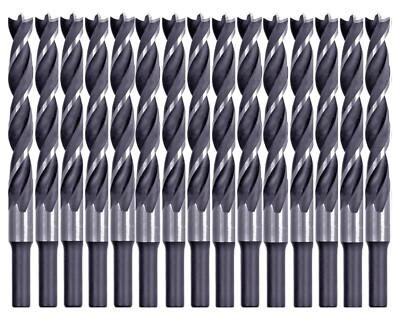 Wood Brad Point Drill Bit 5/16'' Woodworking Drills for Hardwood Softwood-15Pcs