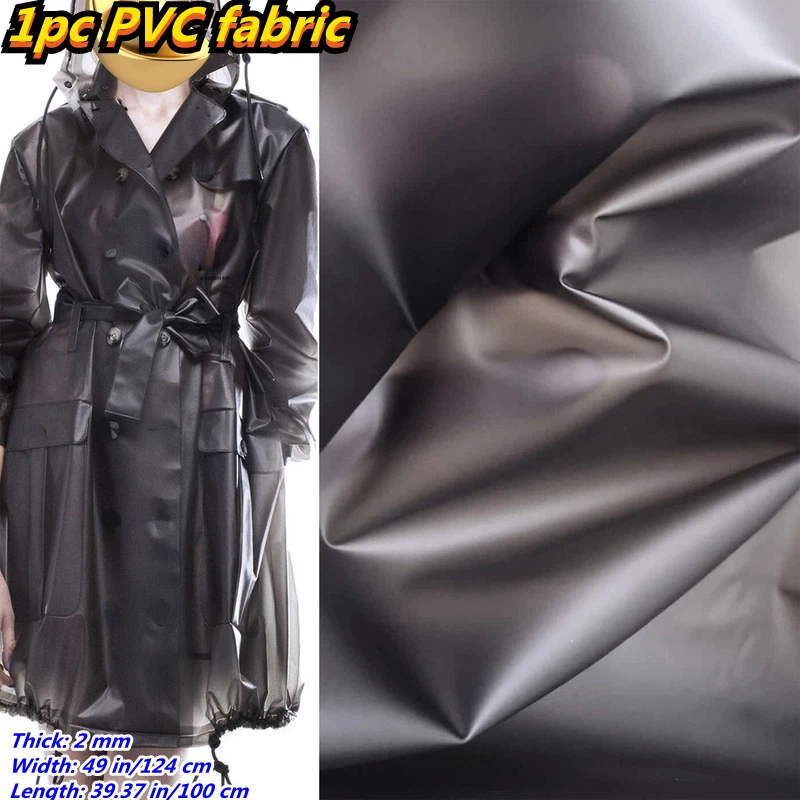 Clear clearance pvc coat