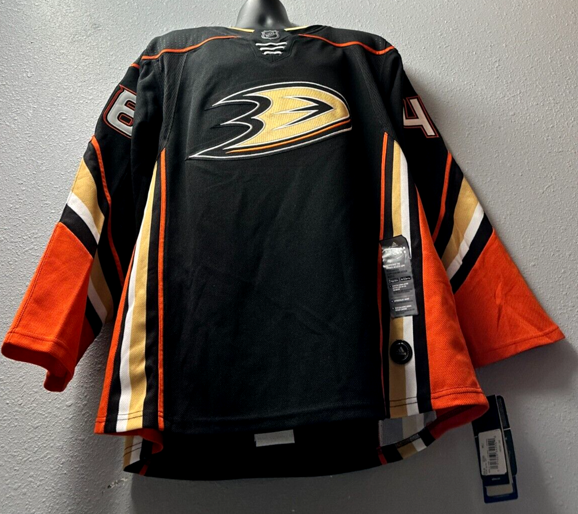 NHL Anaheim Ducks #46 TREVOR ZEGRAS Adidas Hockey Jersey Men SZ