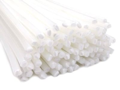 Kunststoffschweißdraht PE-LLD 4mm Rund Natur 25 Stäbe