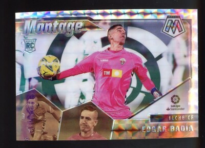 2020-21 Panini Mosaic La Liga #5 Edgar Badia Prizm Montage