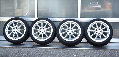OZ Prodrive P1 Subaru STI Wheels Rims Tires 17” 5x100 Rare JDM WRX