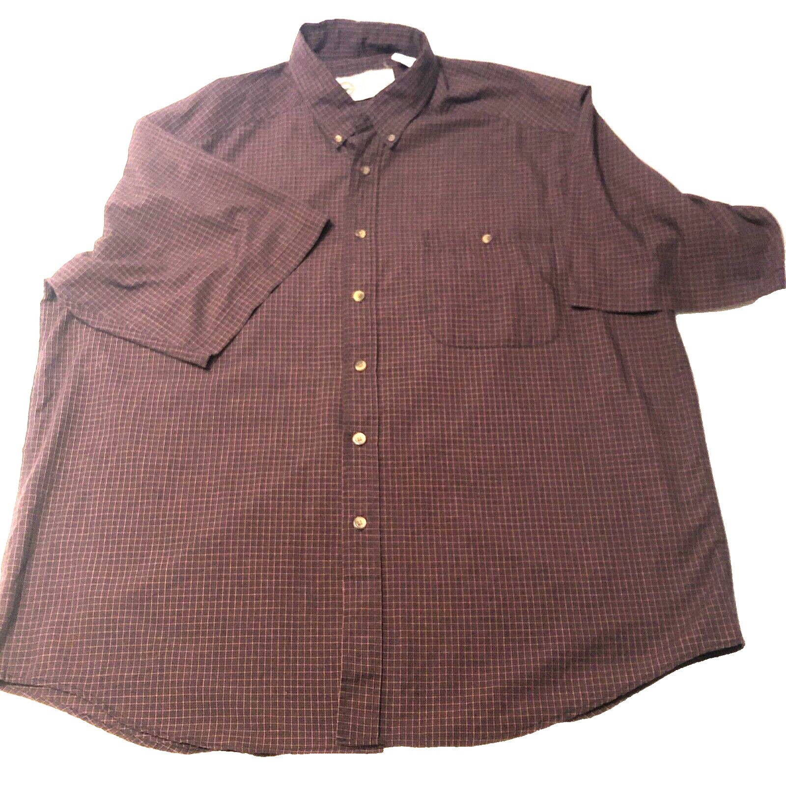 Basic Options Casual Button Down Shirt - Size XLa… - image 1