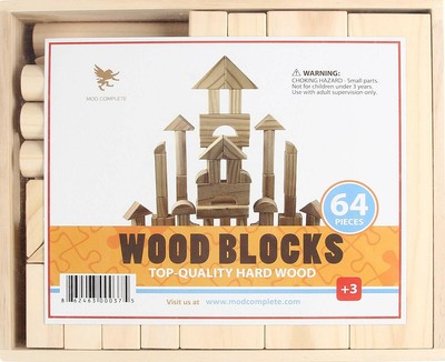 large solid wood blocks