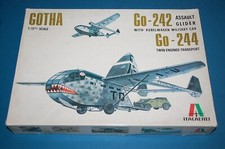 Italaerei 111 - GOTHA Go-242/ Go-244 with Kubelwagen Military Car  scala 1/72