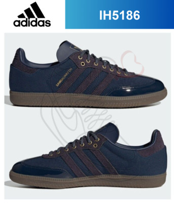 adidas Originals Samba OG College Navy Aurora Black IH5186 Men's