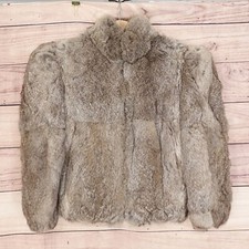 Vintage Princess Caravelle Rabbit Fur Coat Womens Size 12