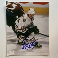 Todd Marchant Signed Edmonton Oilers 8x10 Photo With COA
