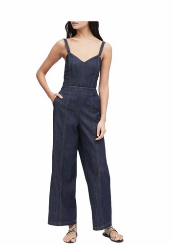 Banana Republic Denim Jumpsuit Size 2 
