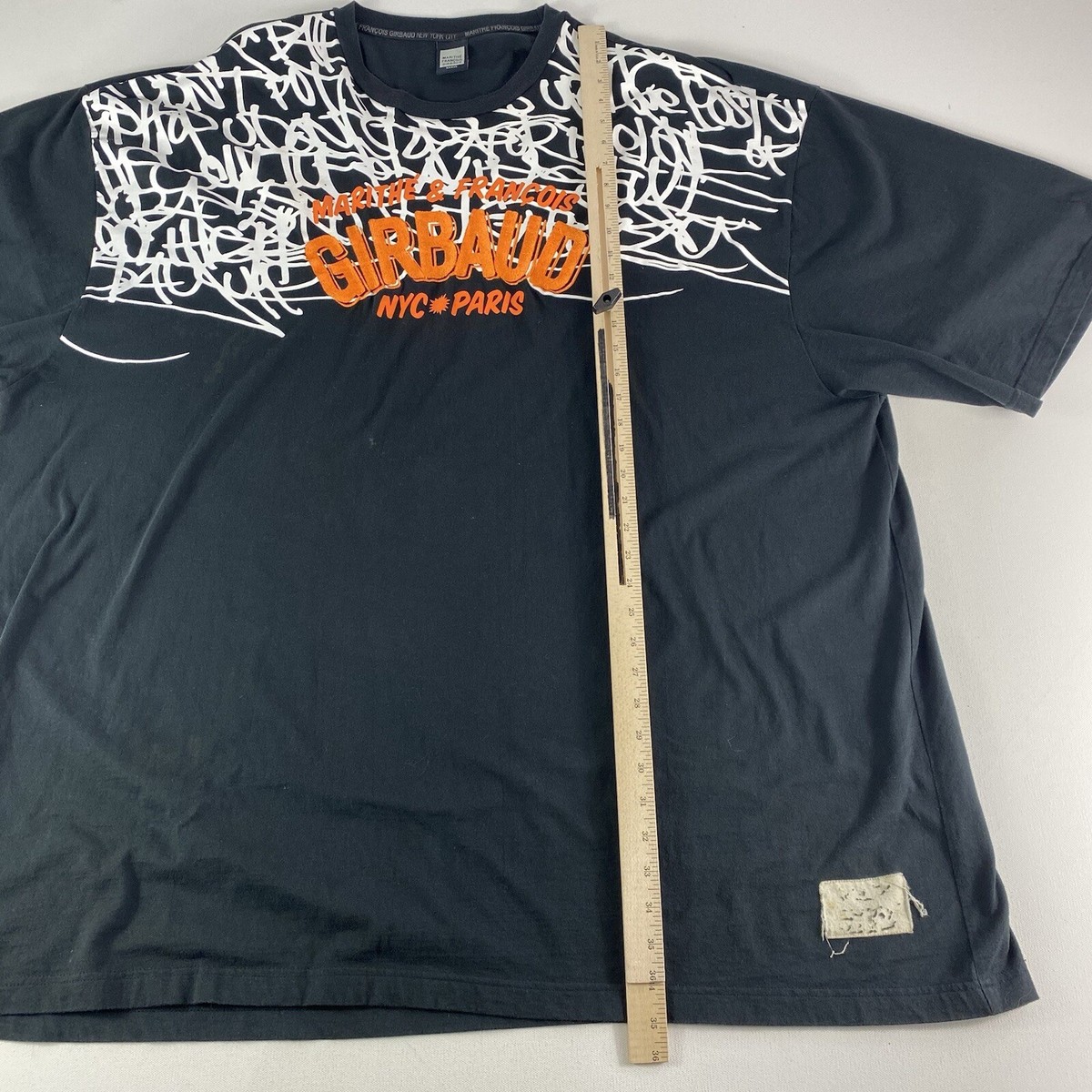 Vintage Marithe Francois Girbaud T-Shirt Mens 4XL Spell Out