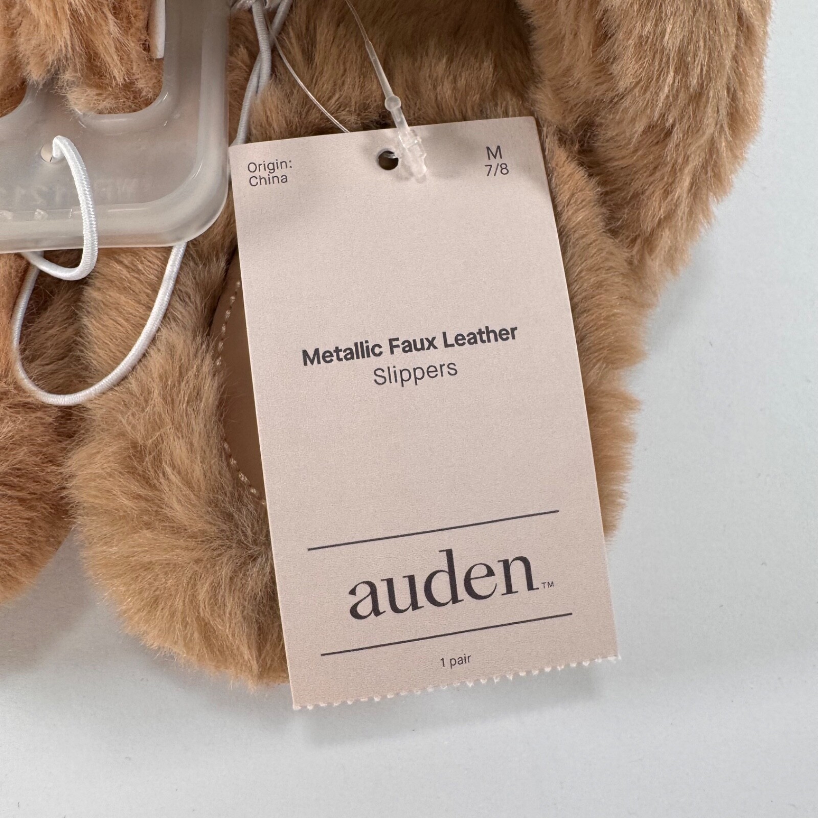 PANTOFOLA D’ORO Auden Ciabatte Donna in Ecopelle Metallizzata Taglia M 7 8