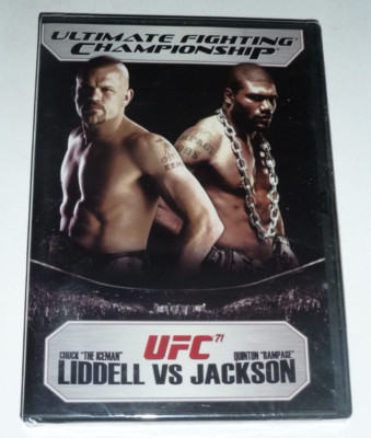 UFC 71: Chuck Liddell vs. Rampage Jackson DVD MMA event Ultimate