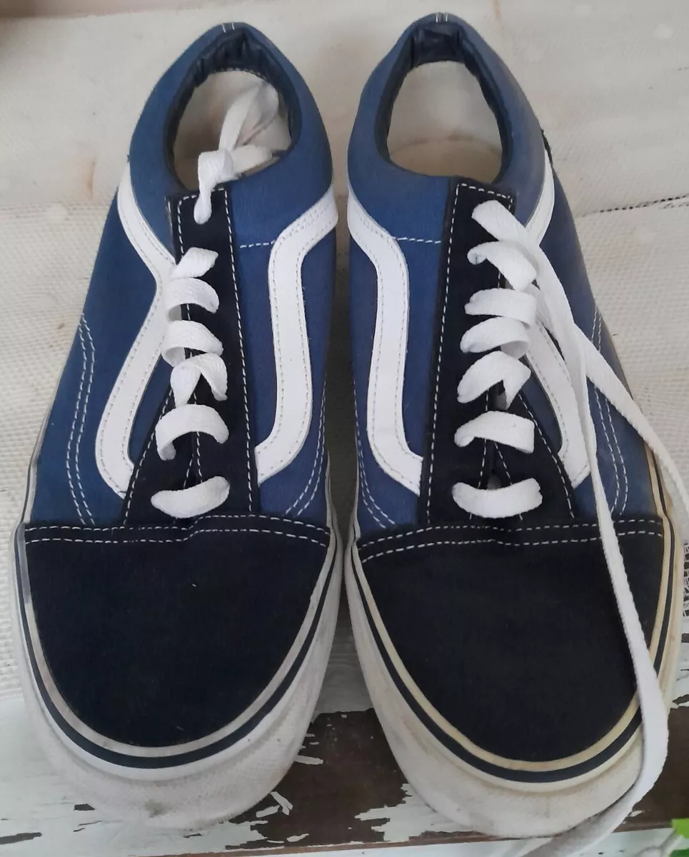 Vans Sneakers Basse Scarpe Ginnastica Old Skool navy White 38EU