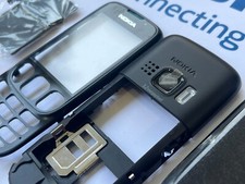 Nokia 6303 Full Housing Cover Black Without Buttons