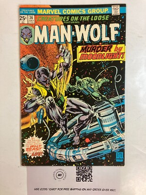 Creatures On the Loose! #36 VF Marvel Comic Book Group Man-Wolf 3 LI1