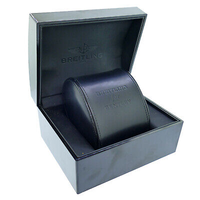 BREITLING GENUINE BLACK LACQUER WATCH BOX AND TRAVEL CASE | eBay
