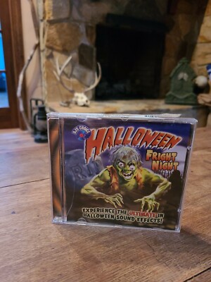 Halloween Fright Night Sound Effects CD by DJs Choice 2000 