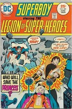 Superboy Starring the Legion of Super Heroes 209 - Fine/VF - Karate Kid
