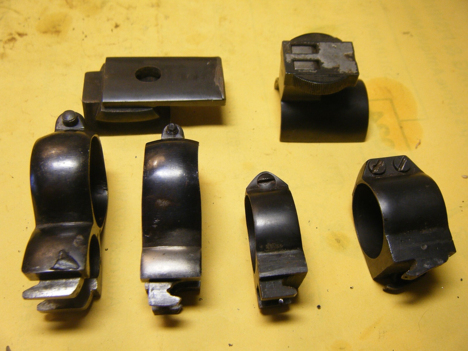 Vintage German Claw Mount Scope Rings Misc Lot 26mm 7/8 eBay