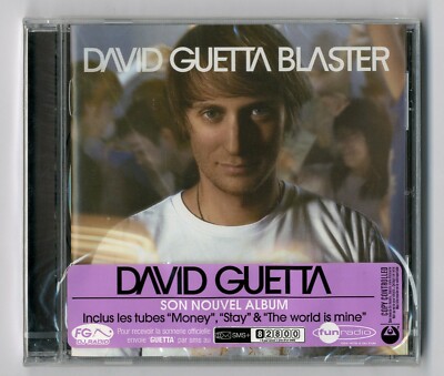 CD   DAVID GUETTA - BLASTER   ALBUM 12 TITEL NEU IN CELLO