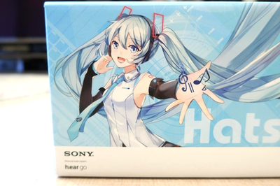 Hatsune Miku 10th Anniversary Sony H.Ear Go SRS-HG1 Wireless