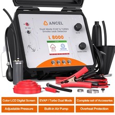 ANCEL L8000 Automotive EVAP Smoke Machine & Turbo System Dual Mode LCD Screen