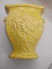 McCoy - 1950s - Yellow Pottery Vase Chrysanthemum - Excellent Condition See Pics