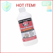 J-B Weld 40001 Wood Restore Liquid Hardener - 16 oz., Original Version