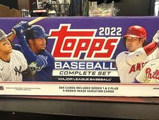 2022 Topps Baseball Complete Set Series 1 & 2 1-660 RC Rookie MLB