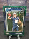 2024 Panini Donruss Optic - Rated Rookie Drake Maye Green Velocity Prizm (RC)