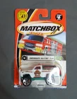 Matchbox Smokey Bear Chevrolet Blazer 4x4 Diecast Truck Vintage SUV Toy Car