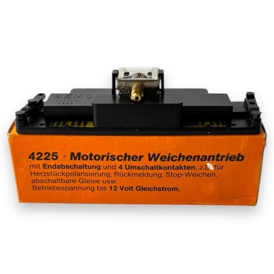 Bemo 4225 Weichenantrieb mit Elektromotor in OVP unverbaut