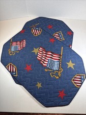 American Flag Placemats ~ Set Of 2 ~ Patrioti...