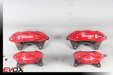 08-15 Mitsubishi Lancer Evolution Evo X Brembo Brake Calipers Set Great