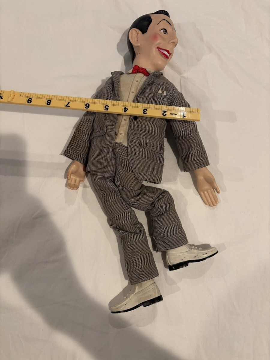 Vintage PEE-WEE HERMAN Talking Pull String Doll 18