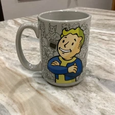 Fallout Vault Boy Collectable Ceramic Coffee Mug 2019 Just Funky ZeniMax Game
