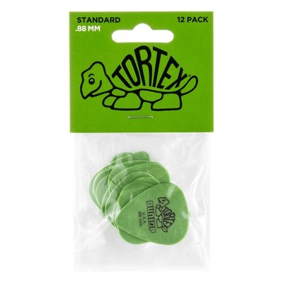 Dunlop 418P.88 Tortex Standard Picks 0,88 mm - Plektren Set