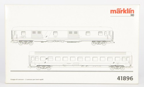 Märklin H0 EC Gepäckwagen der FS ITALIEN  41896 ohne Karton | Condition: Gebraucht
