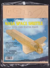 Four Star NASA Space Shuttle wooden model kit unused in shrinkwrap 2000