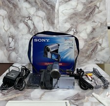 BOXED Vintage SONY DCR-TRV14E Mini DV Tape Digital Video Camera Handycam TESTED