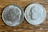 2007 P & D Higher Grade AU/BU Roosevelt Dimes Free Shipping