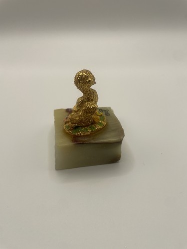 Judi Originals Of California- Duckling Figurine 24K Gold plated Hand painted - Picture 5 of 6