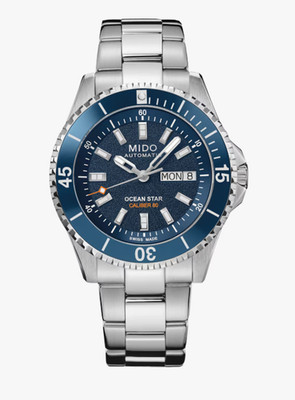 Mido Ocean Star 200 Blue Dial Automatic Rotating bezel Men Watch M0269301104100