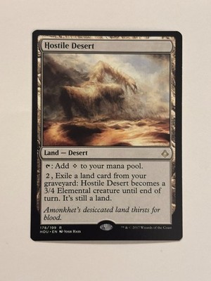 Hostile Desert Hour of Devastation  Magic the Gathering MTG
