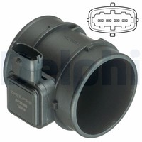 Delphi Luftmassenmesser AF10404-12B1 FüR GTC Astra CC Signum Z02 A04 Zafira Opel