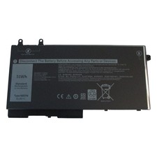 Battery for Dell Latitude 5500 5501 5510 5511 Laptops 11.4V 51Wh R8D7N W8GMW