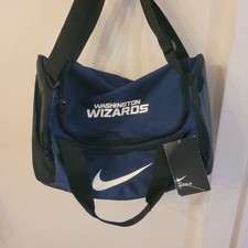 Nike Brasilia Training Duffel Bag"WASHINGTON WIZARDS" Navy/Black/White-NWT