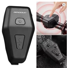 Electric Bike Bell with Anti-Theft Alarm – Waterproof Electronic Horn